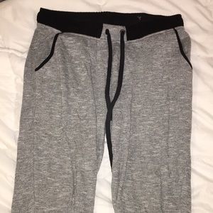 super soft gray joggers